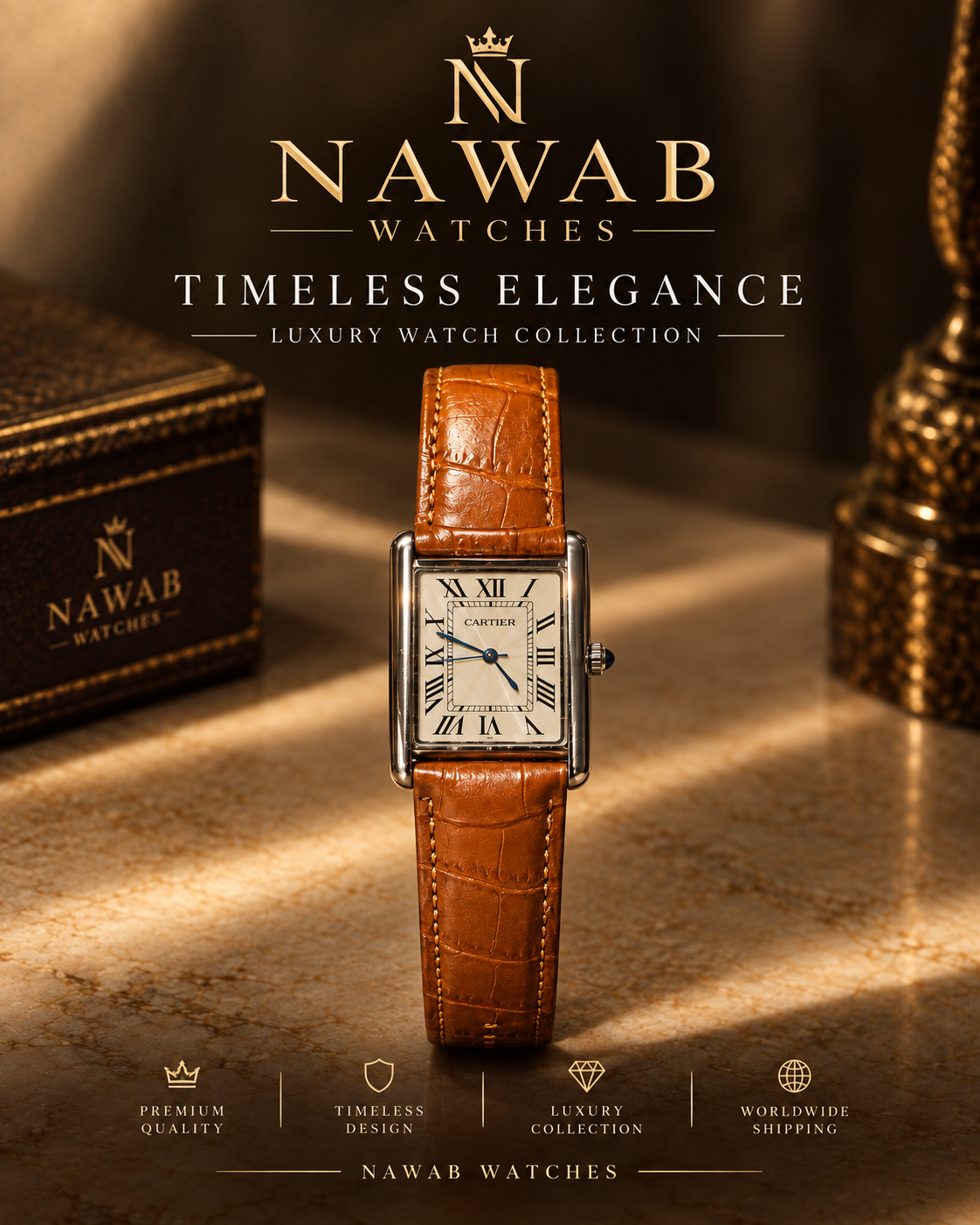 Cartier Tank Style Classic